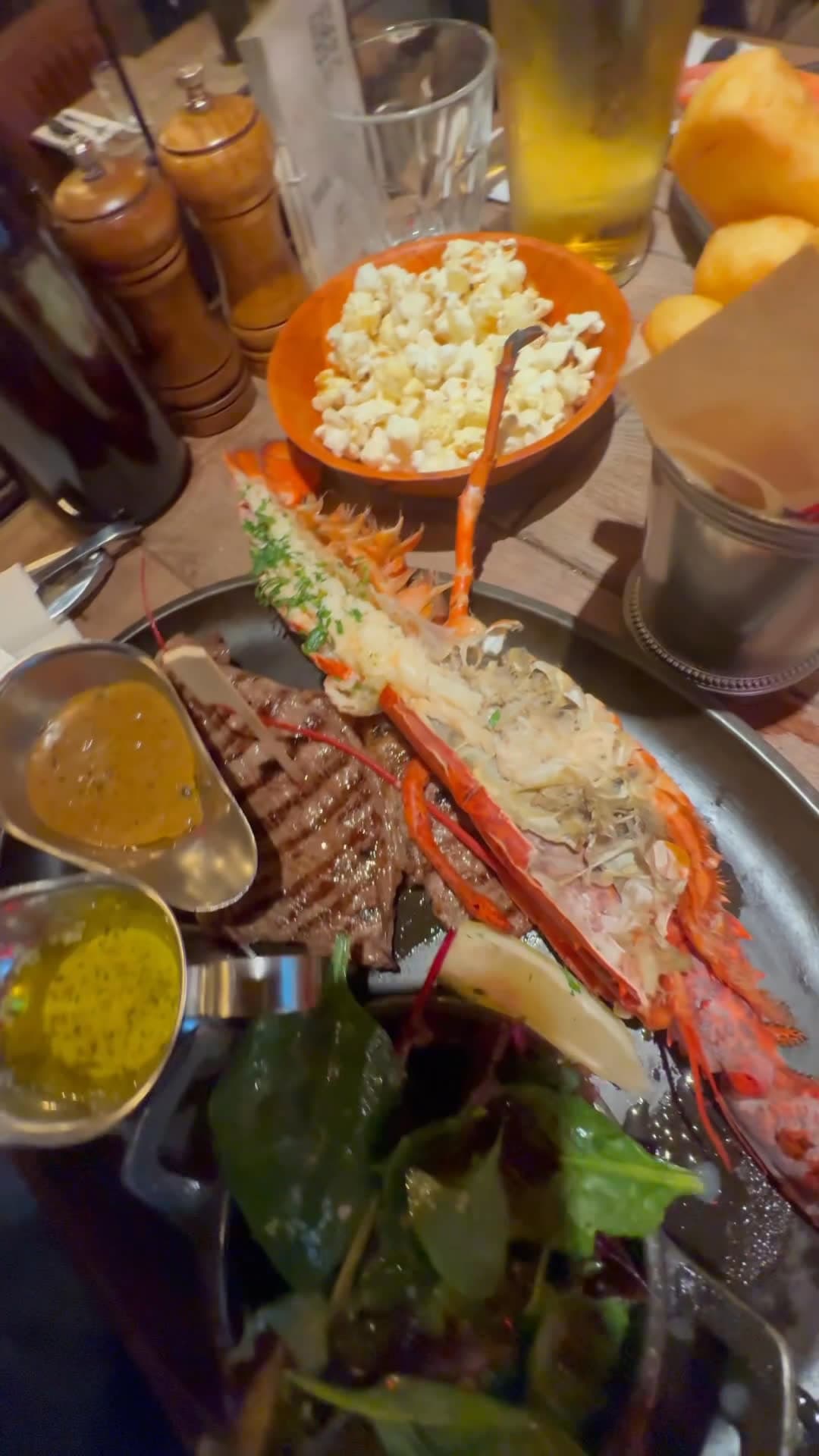 Video review of Big Easy Bar.B.Q & Crabshack - Covent Garden by David