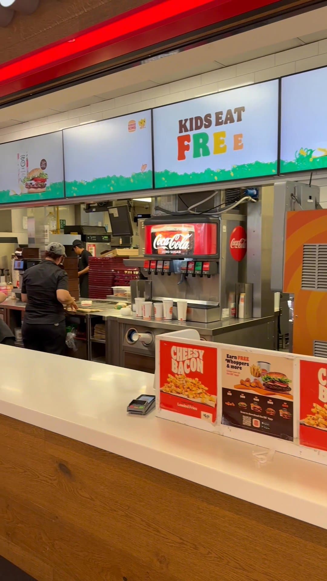 Video review of Burger King by Alina