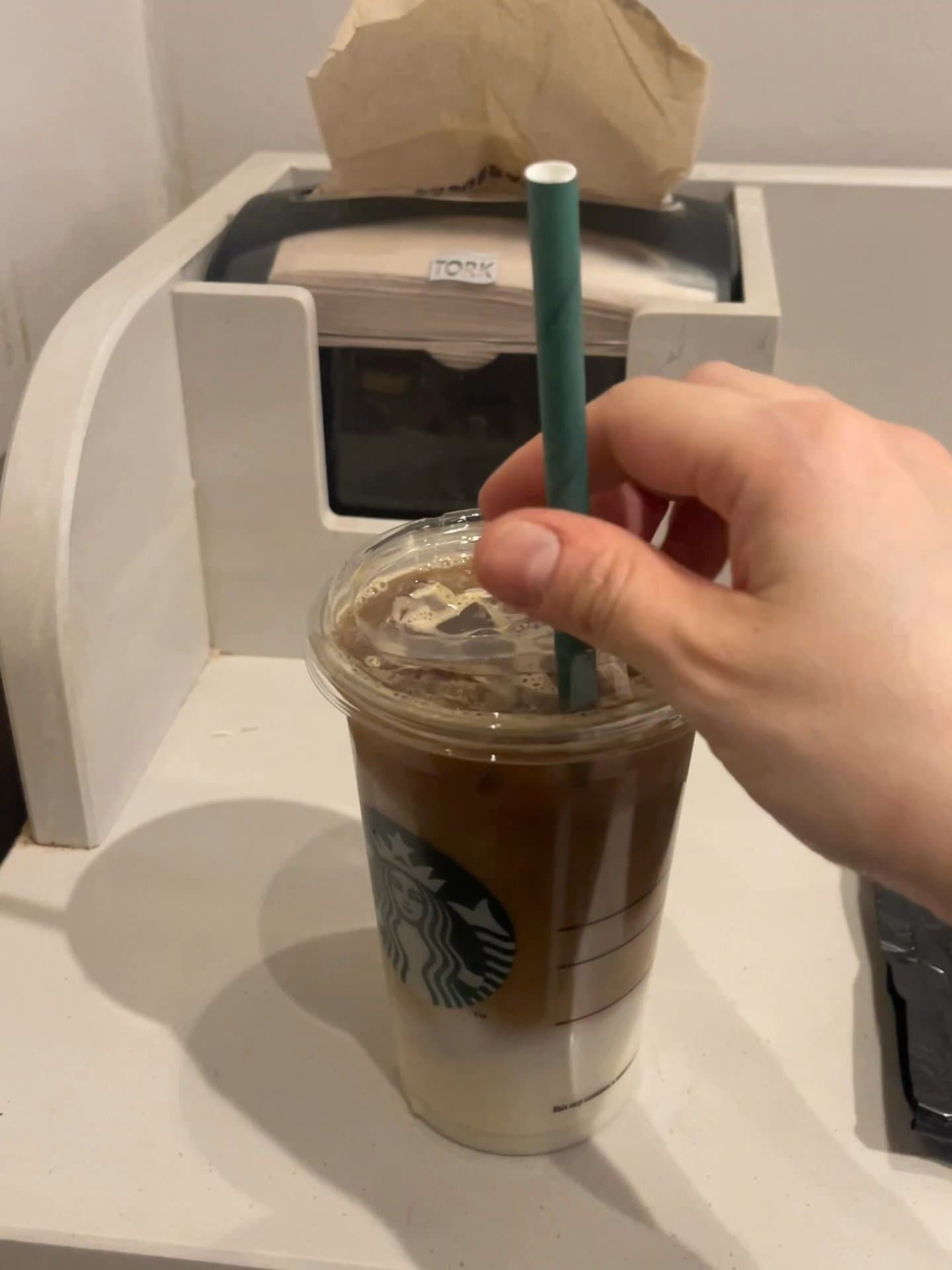 Video review of Starbucks Coffee by Adventurer in London